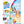 Load image into Gallery viewer, Bluey Foldalope Colour Wonder