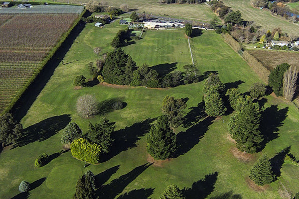 Aerial View of Golflands Hawkes Bay Golf Course