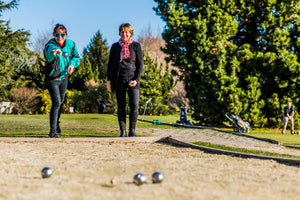 Petanque and other fun activites at Golflands Hastings