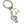 Load image into Gallery viewer, Musical Notes - Keychain