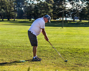 Driving range at Golflands Hastings