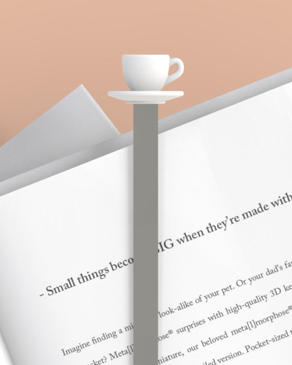 Coffee/Tea - Bookmark metal