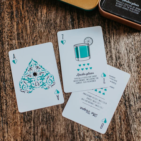 Cocktail Recipe Playing Cards