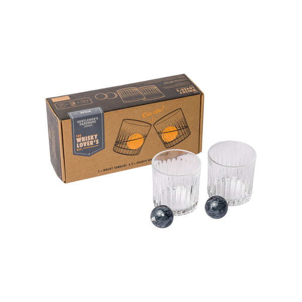 Cocktail Tumbler & Whisky Stone set