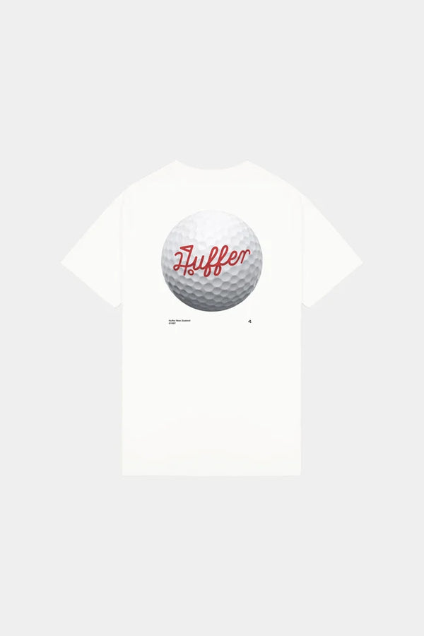 Huffer - Block Tee/22 Groove Chalk - 2XL