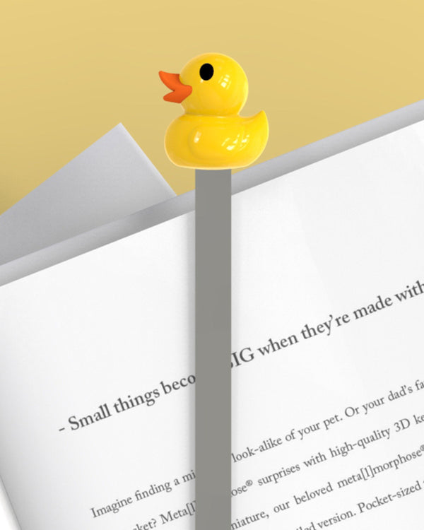 Duck - Bookmark metal