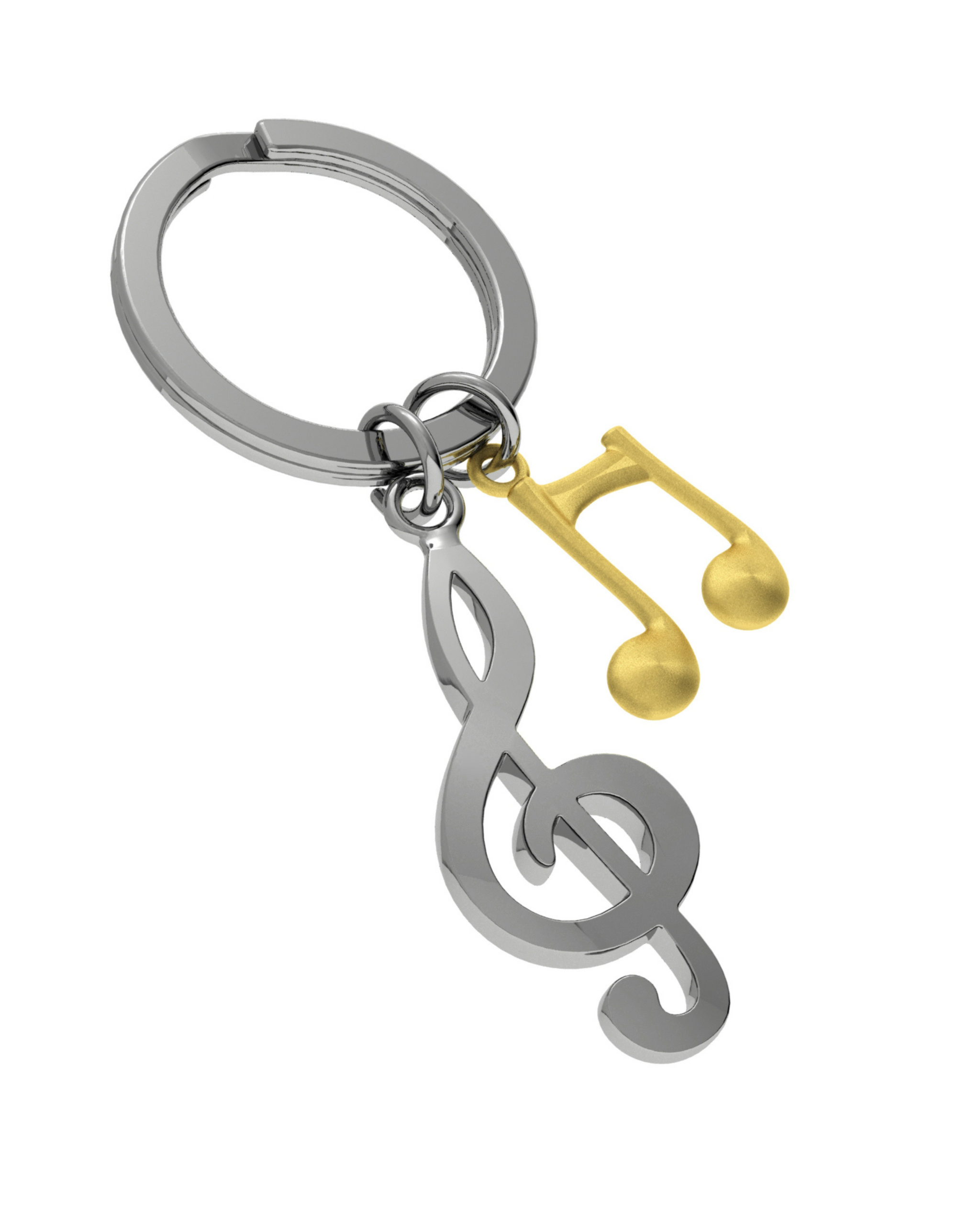 Musical Note Keychain Musical Notes - Keychain – No.5 Café & Larder
