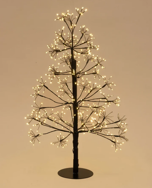 Mini Black 60cm Frankfurt LED tree