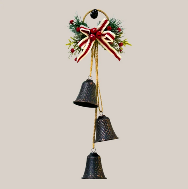 Hanging Bell Trio in Metal