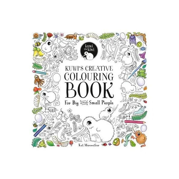 Kuwis Creative Colouring Book