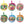 Load image into Gallery viewer, D Viva La Vida - Set of 6 Large Baubles
