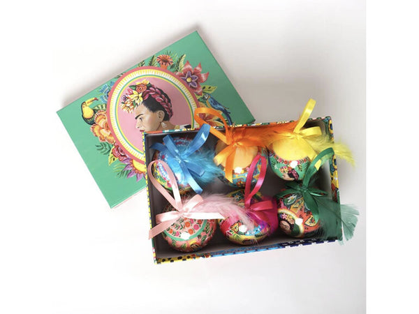 D Viva La Vida - Set of 6 Large Baubles