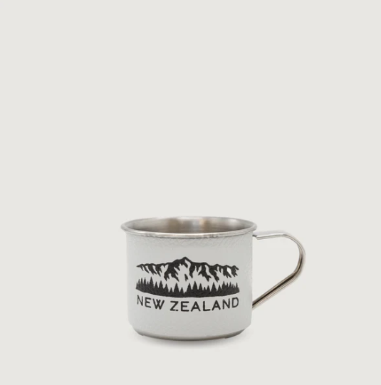 Metal Shot Glass - Tramping Mug - Grey