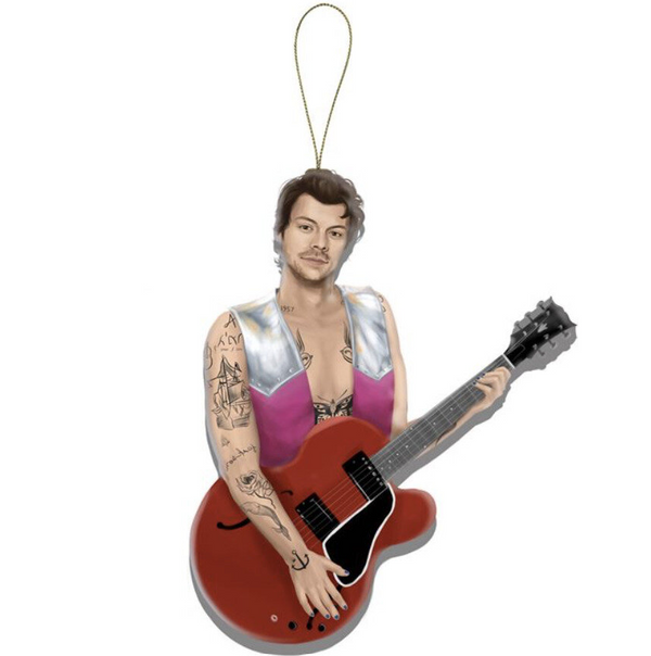 Prince of Pop Guitar - Christmas Ornament