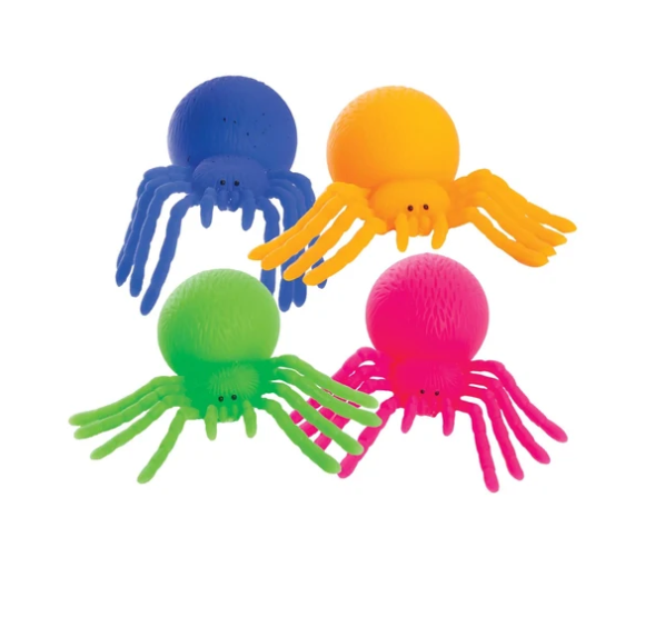Squish-A-Spider Neon