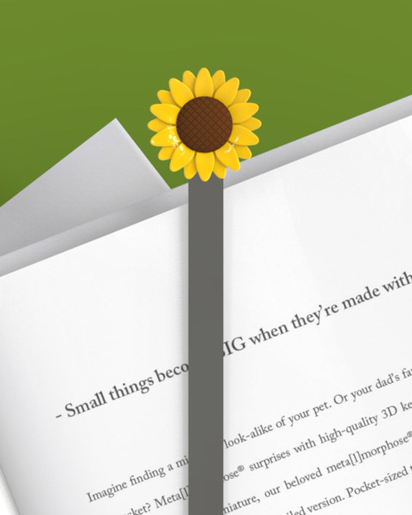 Sunflower - Bookmark metal