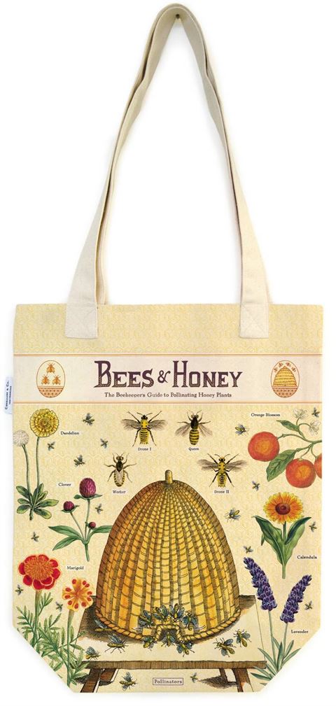 Tote Canvas Bees & Honey
