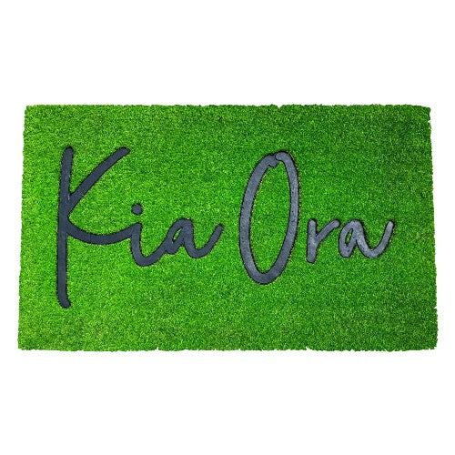 Doormat Kia Ora Grass Green
